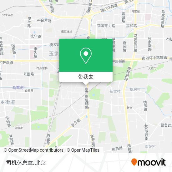 司机休息室地图