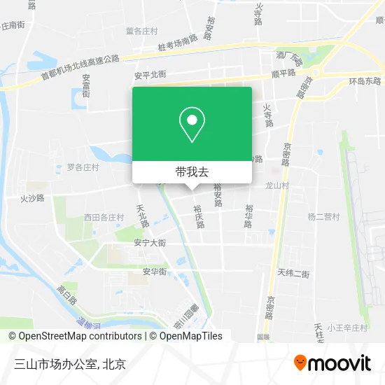 三山市场办公室地图