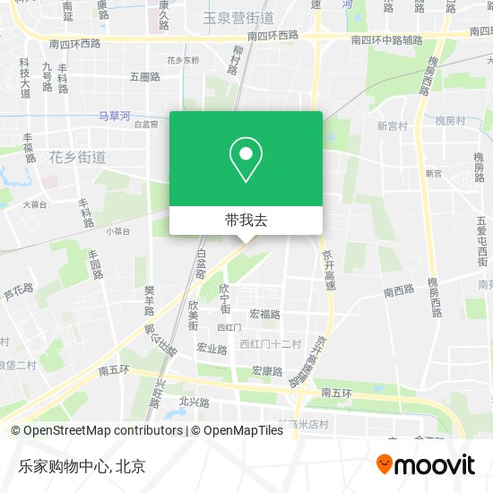 乐家购物中心地图
