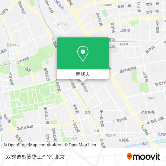 双秀造型烫染工作室地图