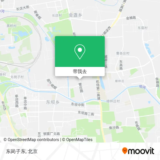东岗子东地图
