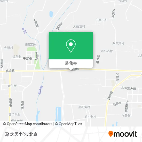 聚龙居小吃地图
