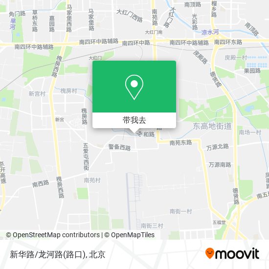 新华路/龙河路(路口)地图