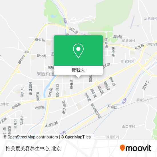 惟美度美容养生中心地图