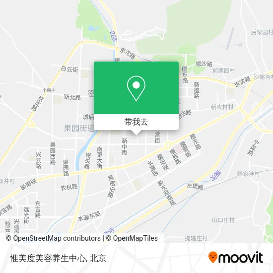 惟美度美容养生中心地图