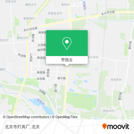 北京市灯具厂地图
