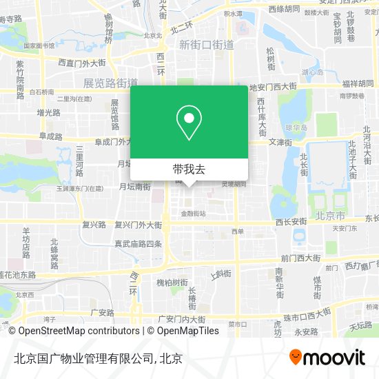 北京国广物业管理有限公司地图