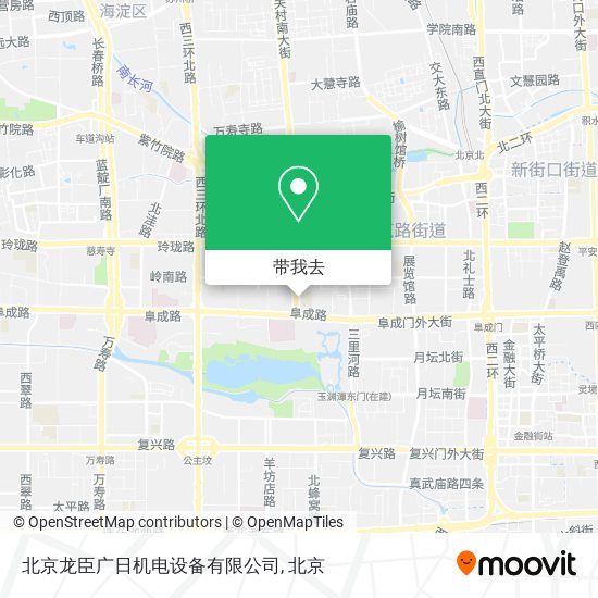 北京龙臣广日机电设备有限公司地图