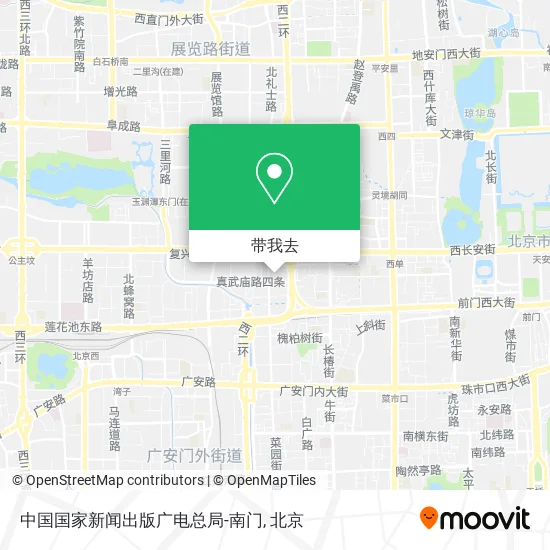中国国家新闻出版广电总局-南门地图