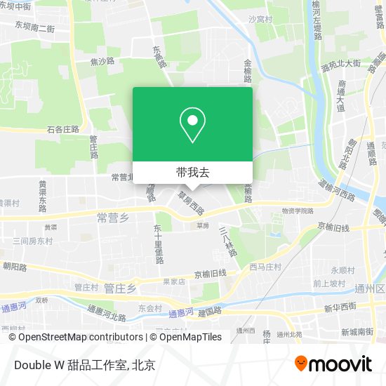 Double W 甜品工作室地图