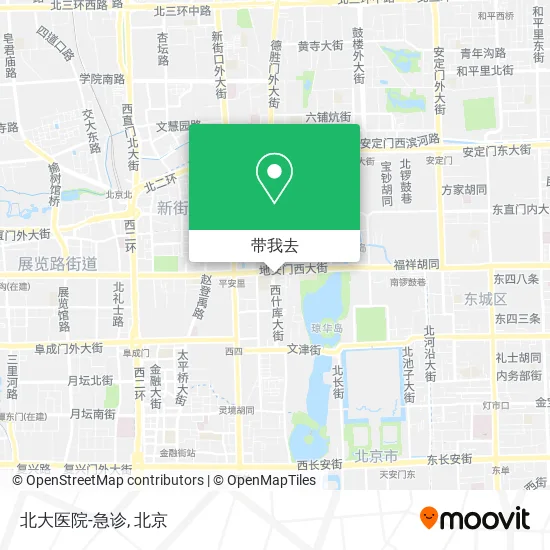 北大医院-急诊地图
