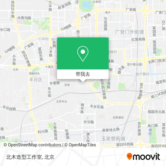 北木造型工作室地图