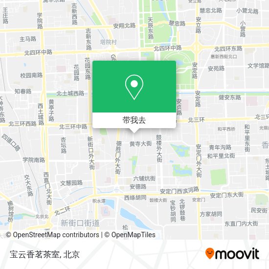 宝云香茗茶室地图