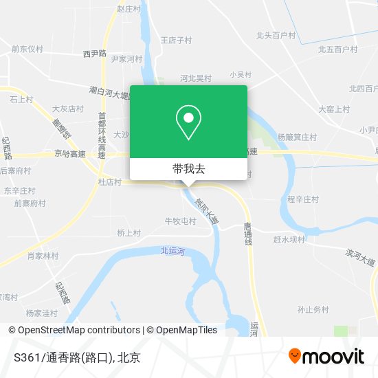 S361/通香路(路口)地图