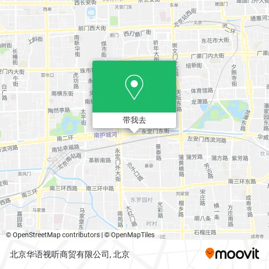 北京华语视听商贸有限公司地图