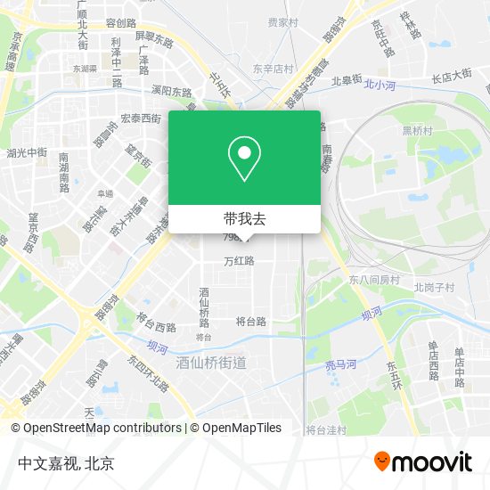 中文嘉视地图