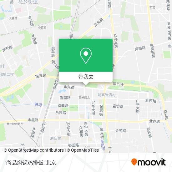 尚品焖锅鸡排饭地图