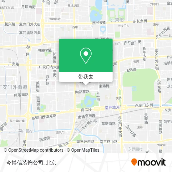 今博信装饰公司地图