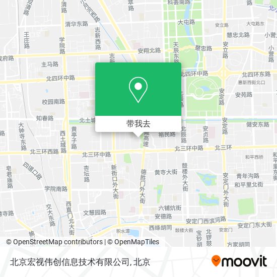 北京宏视伟创信息技术有限公司地图