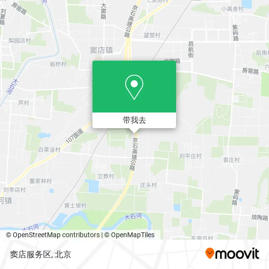 窦店服务区地图