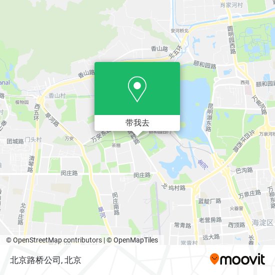 北京路桥公司地图