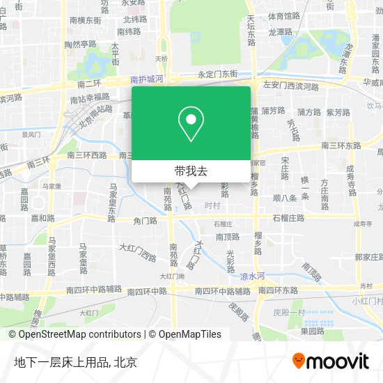 地下一层床上用品地图