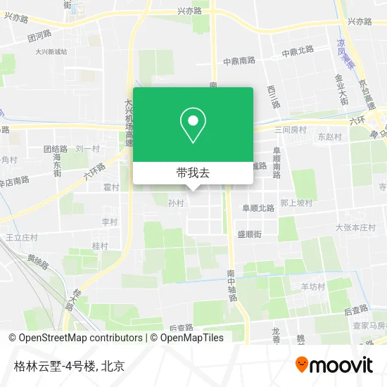 格林云墅-4号楼地图