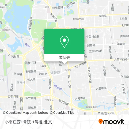 小南庄西1号院-1号楼地图