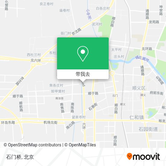 石门桥地图