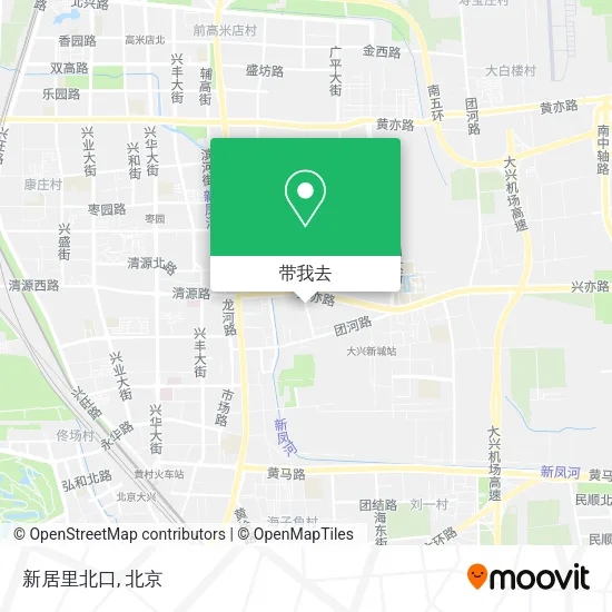 新居里北口地图