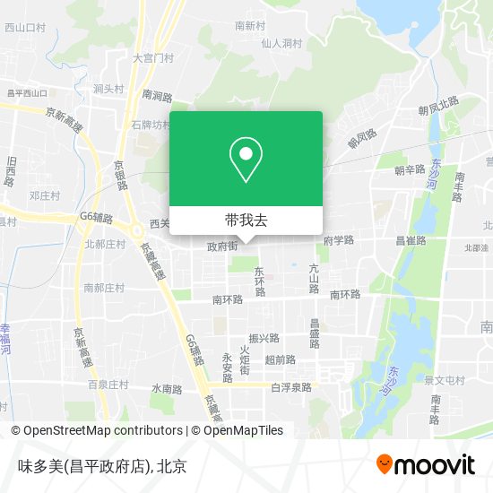 味多美(昌平政府店)地图