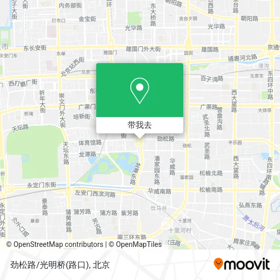 劲松路/光明桥(路口)地图