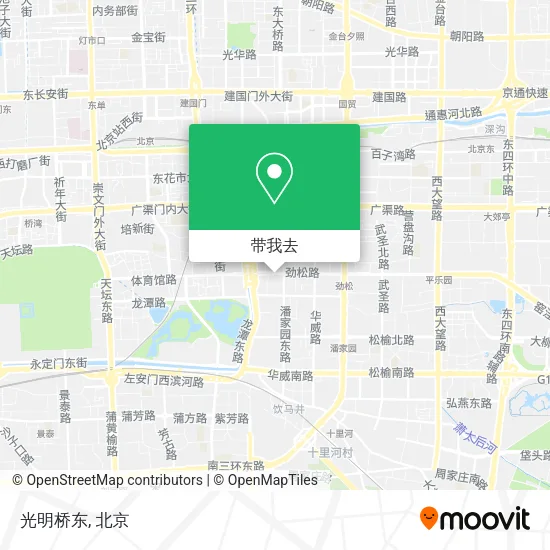 光明桥东地图
