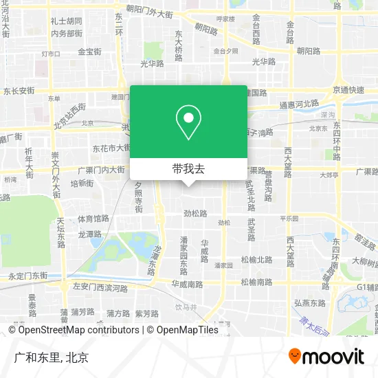 广和东里地图