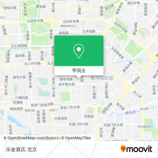 乐途酒店地图