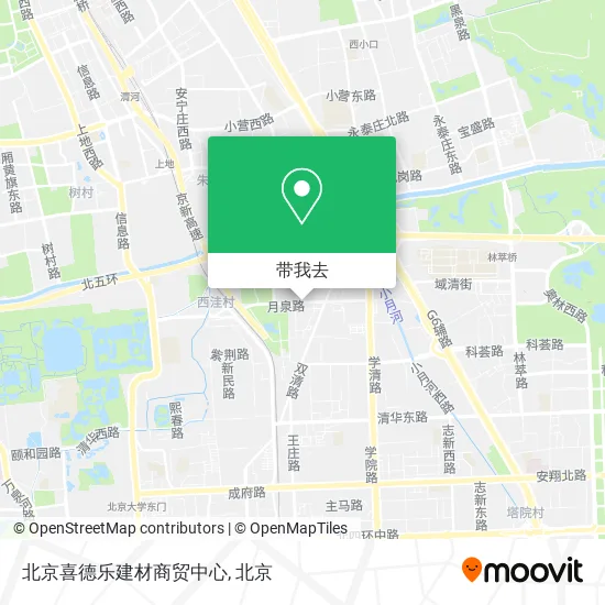 北京喜德乐建材商贸中心地图