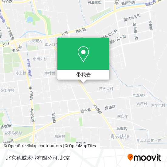 北京德威木业有限公司地图