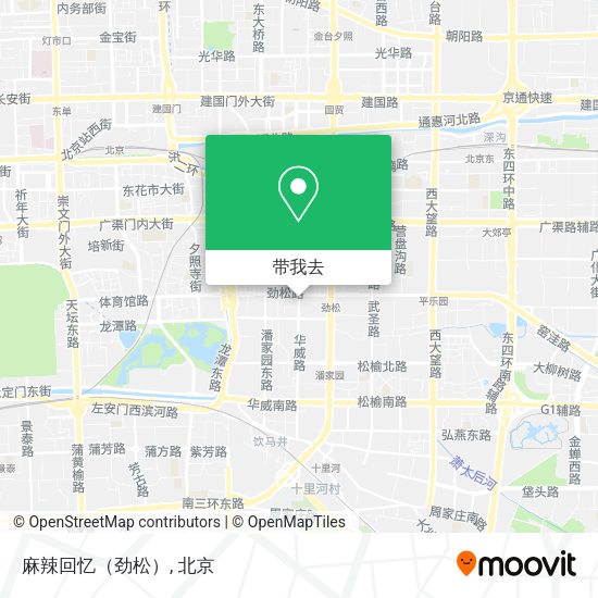麻辣回忆（劲松）地图