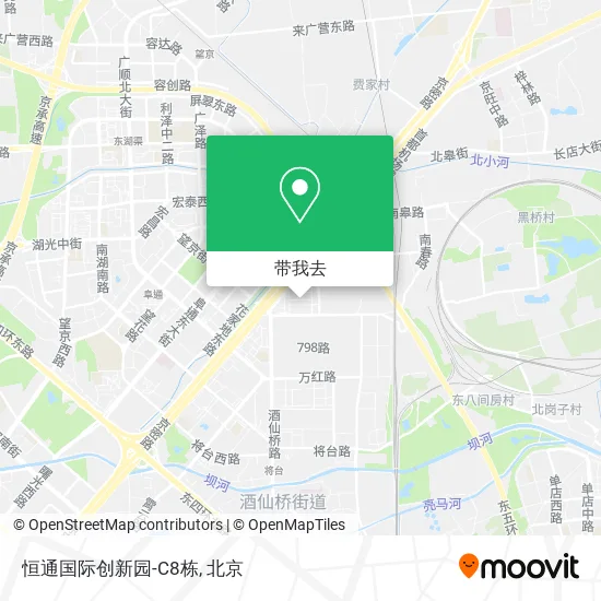 恒通国际创新园-C8栋地图