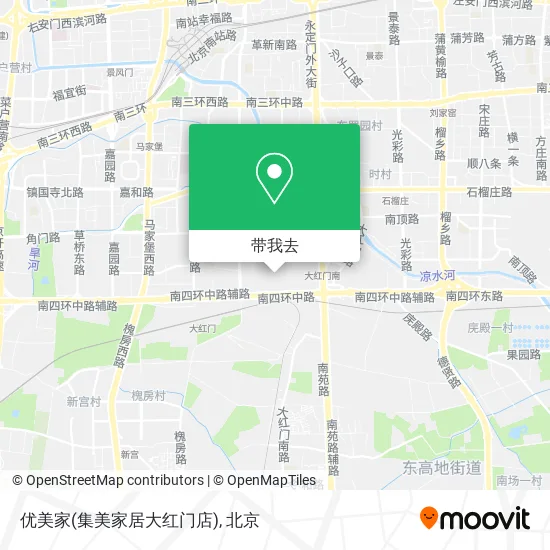 优美家(集美家居大红门店)地图