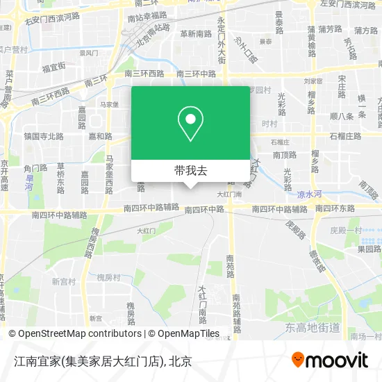 江南宜家(集美家居大红门店)地图