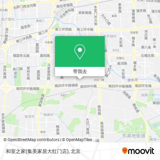 和室之家(集美家居大红门店)地图
