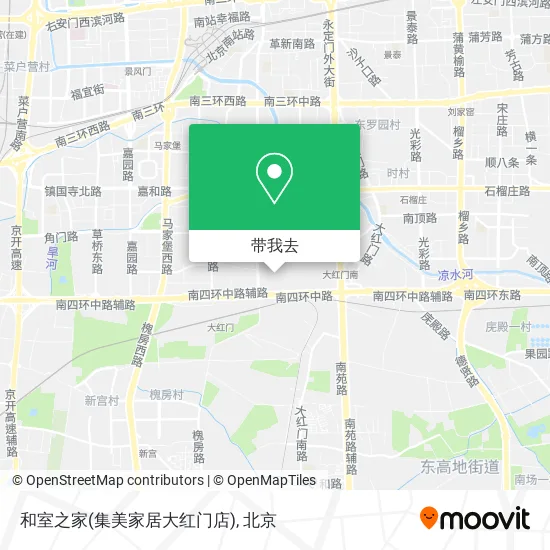 和室之家(集美家居大红门店)地图