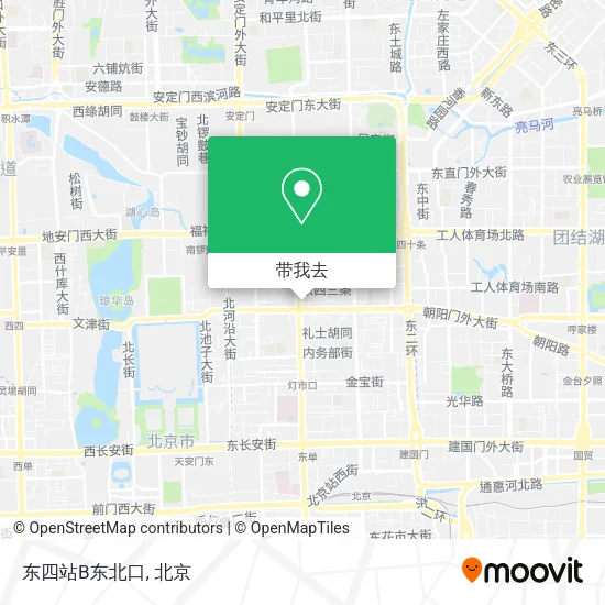 东四站B东北口地图