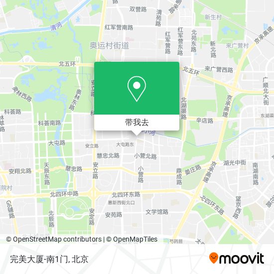完美大厦-南1门地图