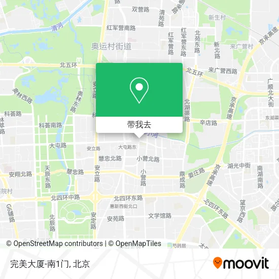 完美大厦-南1门地图