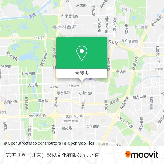 完美世界（北京）影视文化有限公司地图