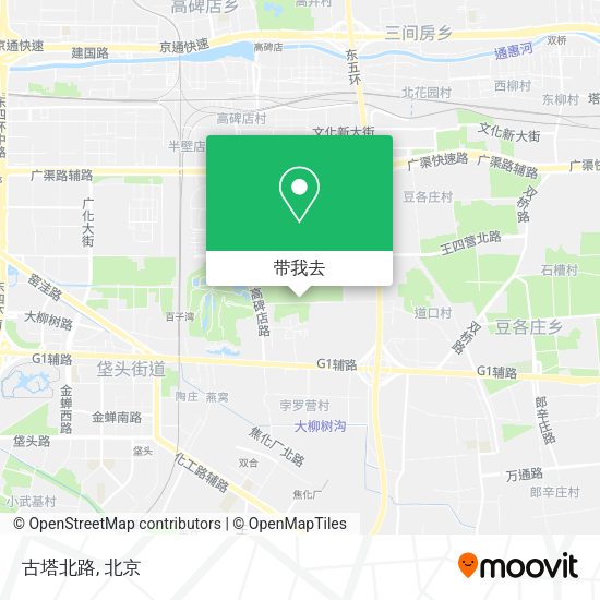 古塔北路地图