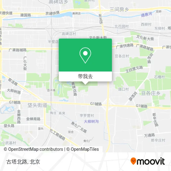 古塔北路地图