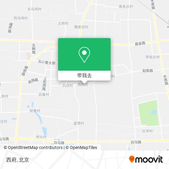 西府地图